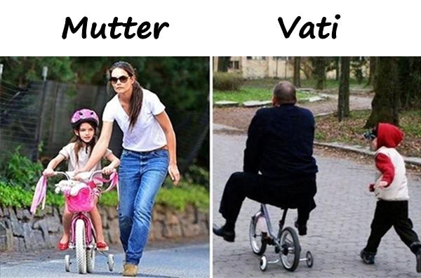 Mutter und Vati