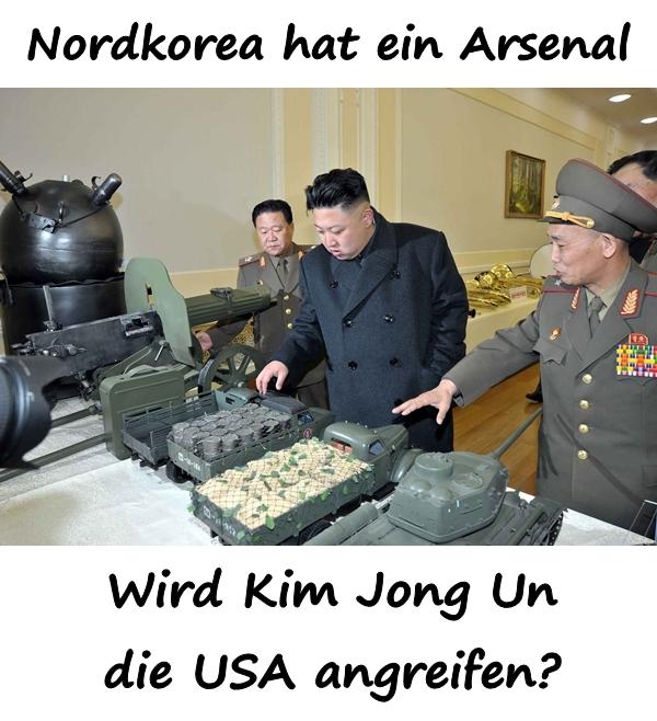 Nordkorea hat ein Arsenal. Wird Kim Jong Un die USA