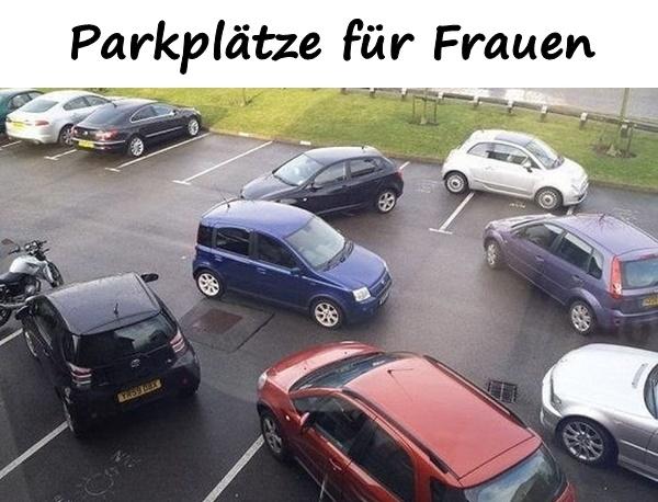 Parkplätze für Frauen