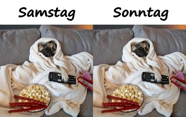 Samstag und Sonntag