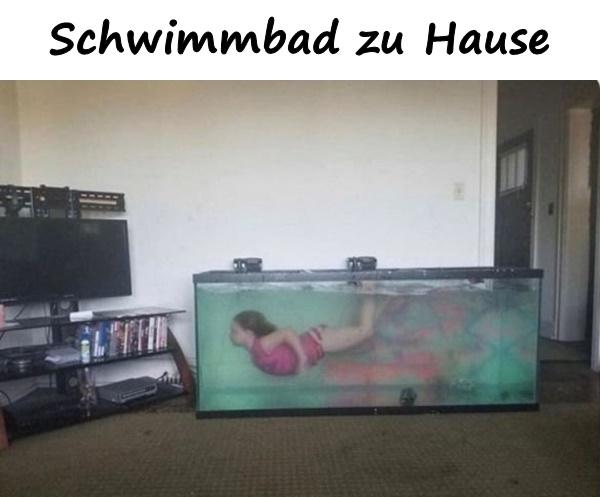 Schwimmbad zu Hause