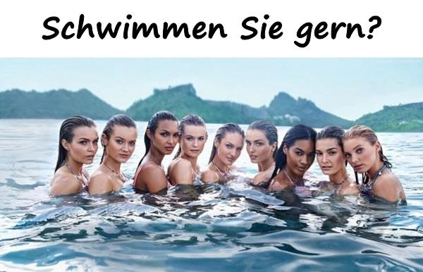 Schwimmen Sie gern