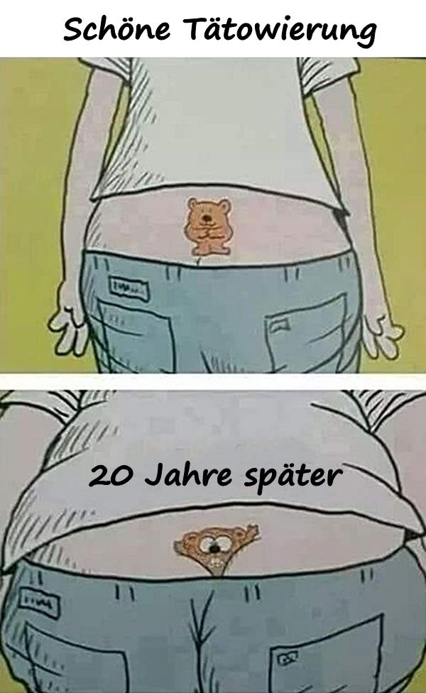 Schöne Tätowierung