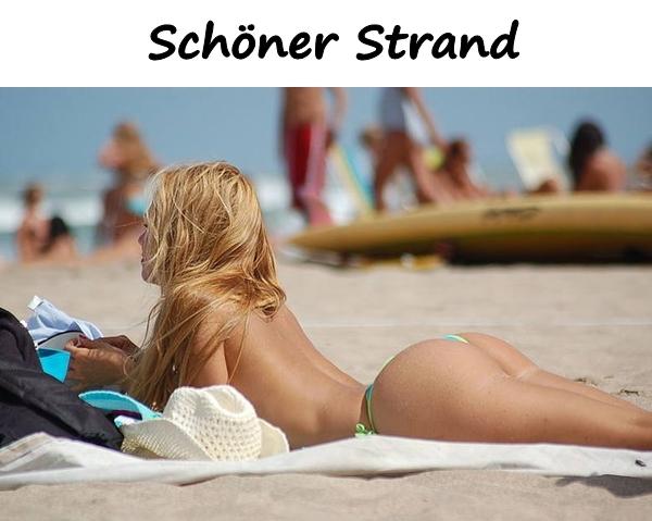 Schöner Strand