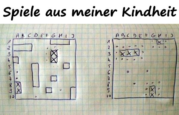 Spiele aus meiner Kindheit