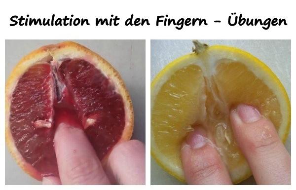 Stimulation mit den Fingern - Übungen