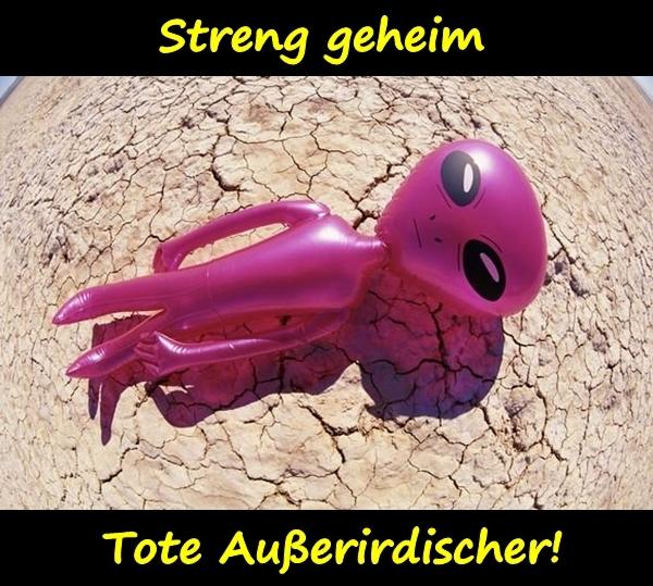 Streng geheim - Tote Außerirdischer