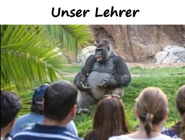 Unser Lehrer