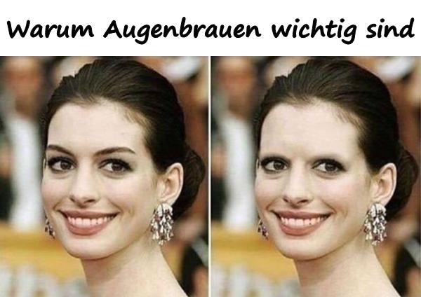 Warum Augenbrauen wichtig sind