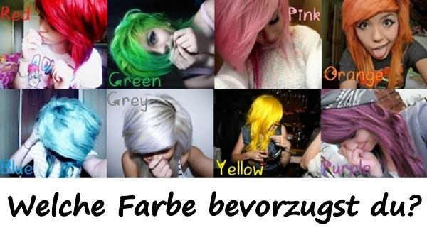 Welche Farbe bevorzugst du