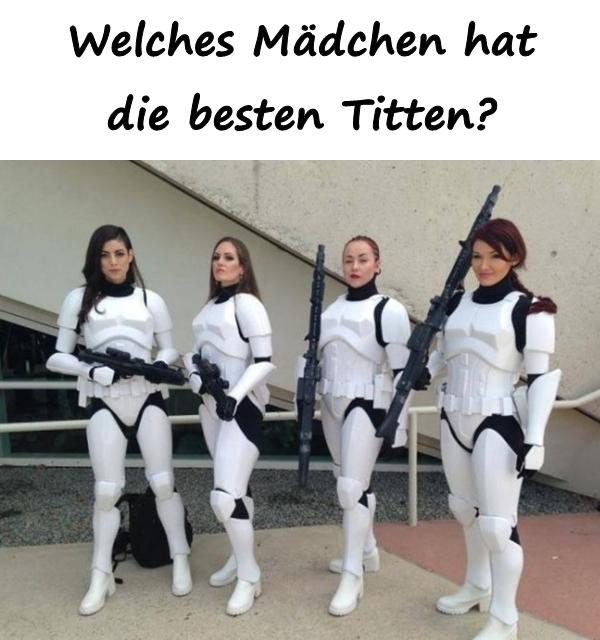 Welches Mädchen hat die besten Titten