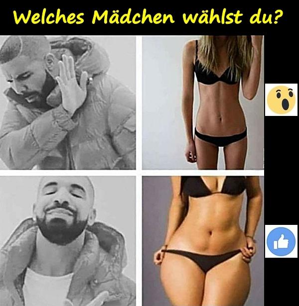 Welches Mädchen wählst du