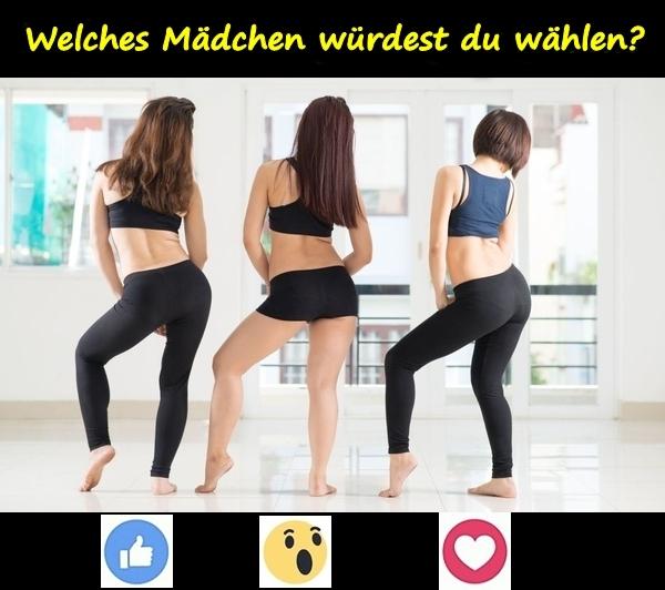 Welches Mädchen würdest du wählen