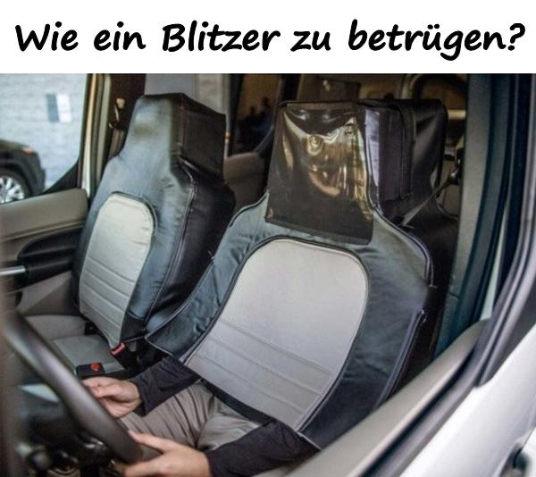 Wie ein Blitzer zu betrügen