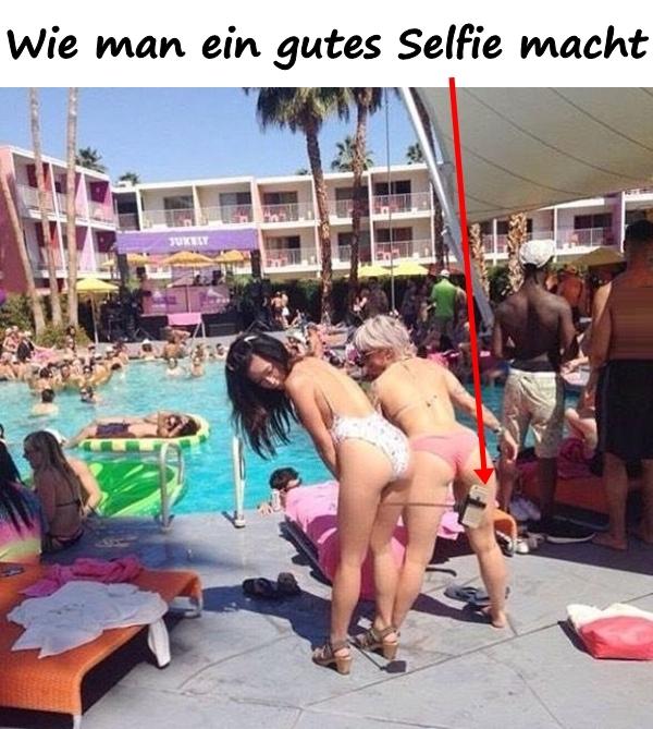 Wie man ein gutes Selfie macht