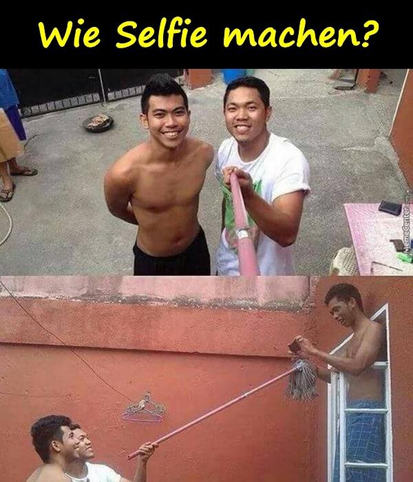 Wie Selfie machen