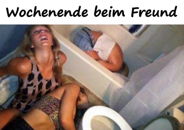 Wochenende beim Freund