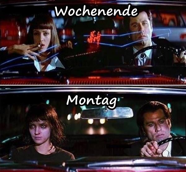 Wochenende und Montag