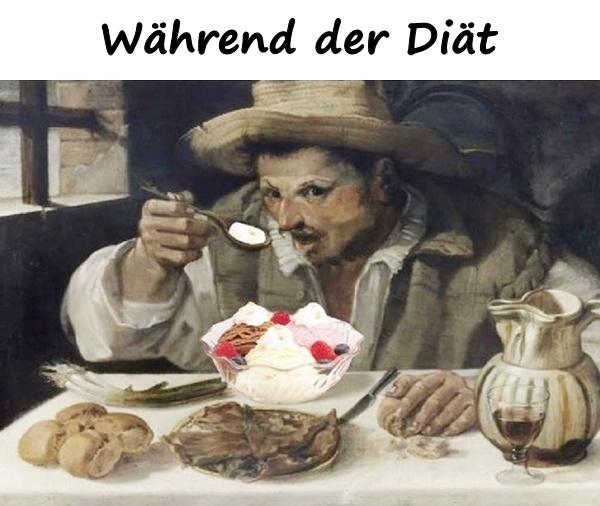 Während der Diät