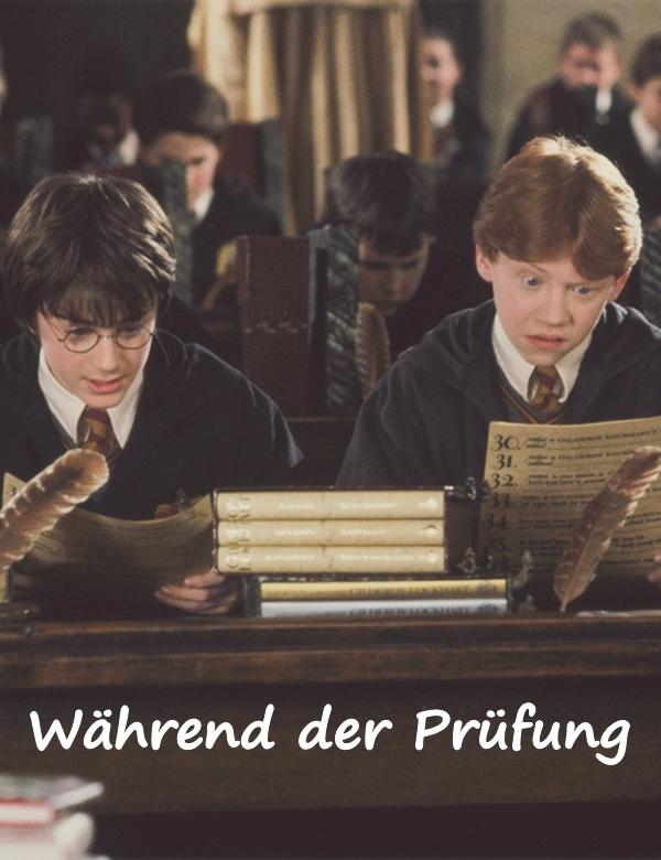 Während der Prüfung