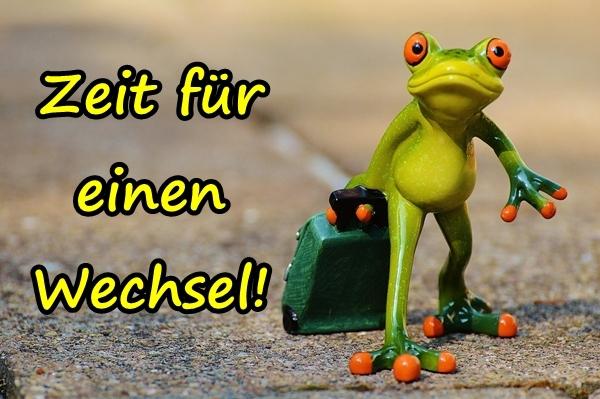 Zeit für einen Wechsel