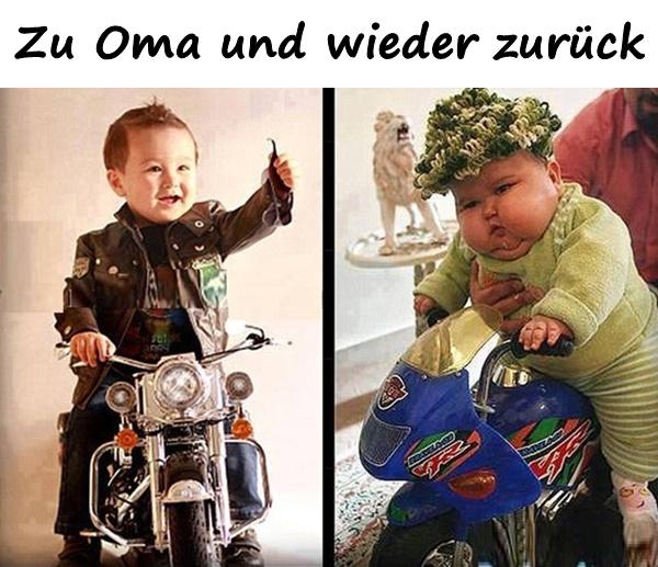 Zu Oma und wieder zurück