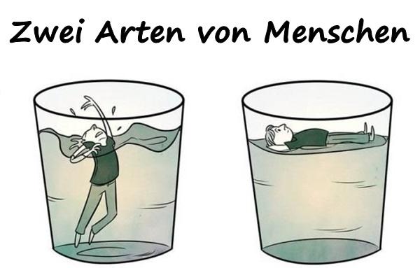 Zwei Arten von Menschen