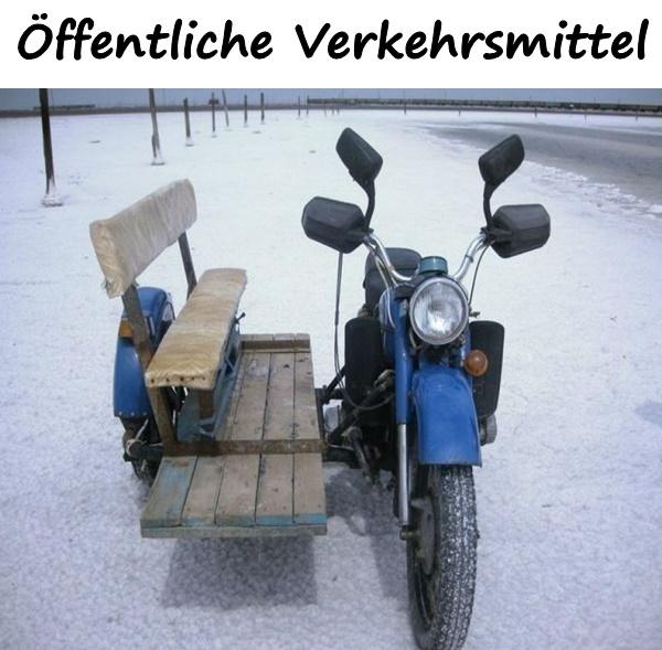 Öffentliche Verkehrsmittel