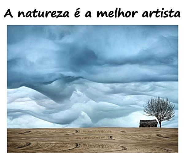 A natureza é a melhor artista