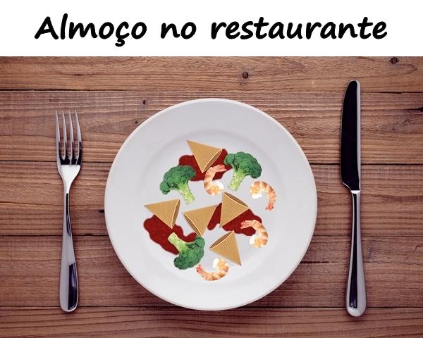 Almoço no restaurante