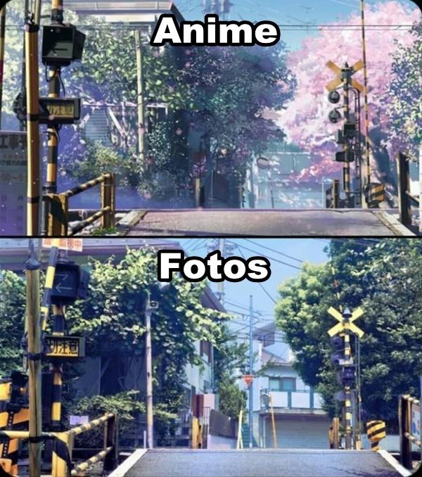 Anime vs. fotos