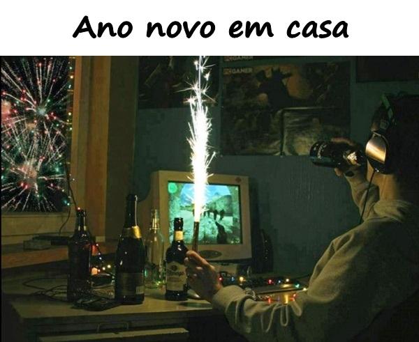 Ano novo em casa