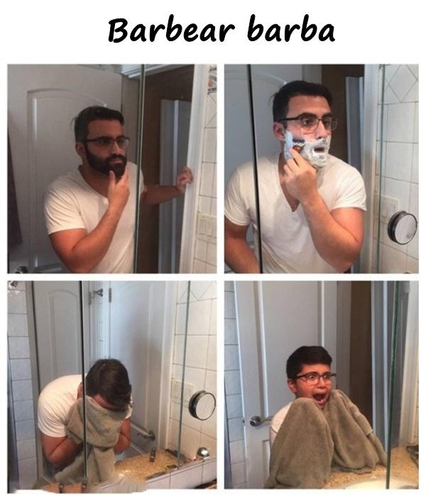 Barbear barba