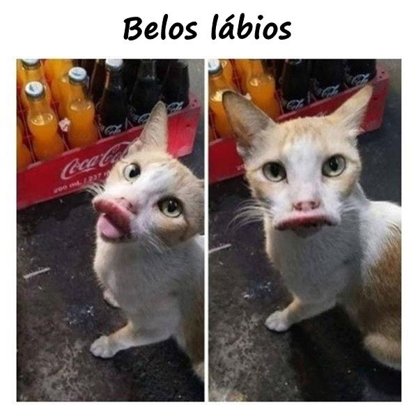 Belos lábios