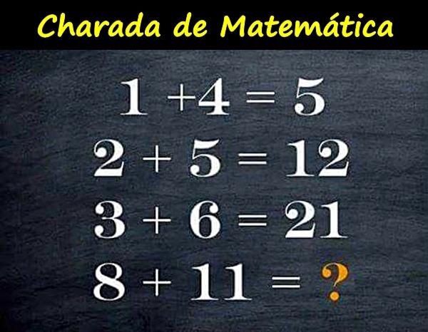 Charada de Matemática