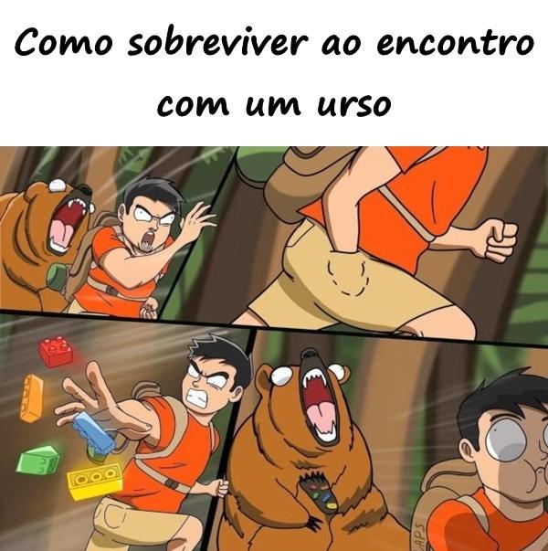 Como sobreviver ao encontro com um urso