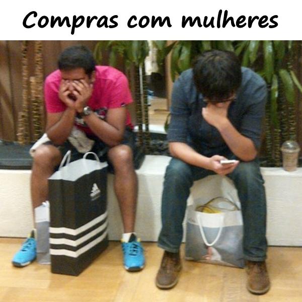 Compras com mulheres