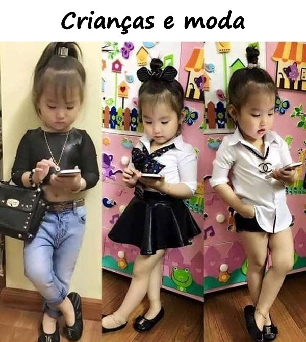 Crianças e moda