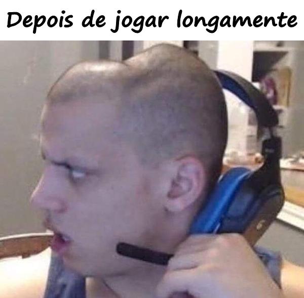 Depois de jogar longamente