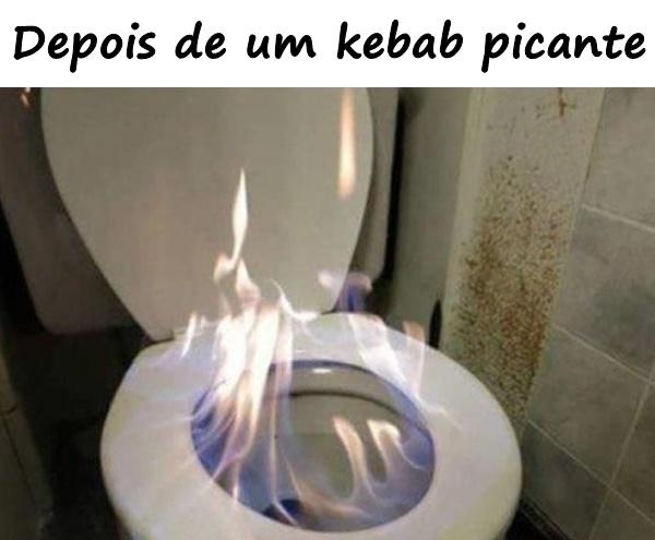 Depois de um kebab picante