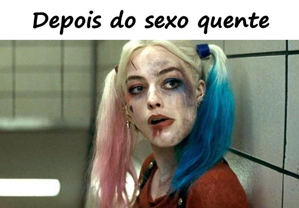 Depois do sexo quente