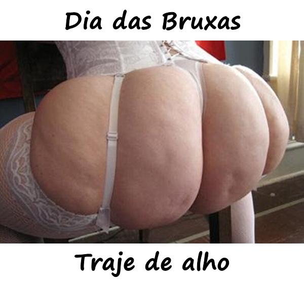 Dia das Bruxas (Halloween) Traje de alho