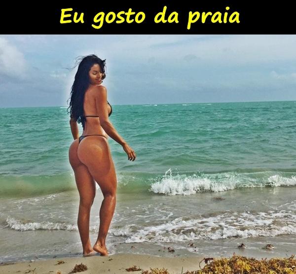 Eu gosto da praia