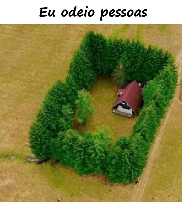 Eu odeio pessoas