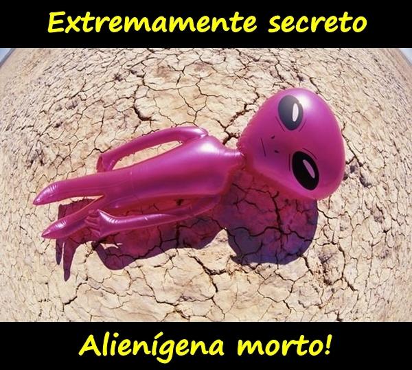 Extremamente secreto - Alienígena morto