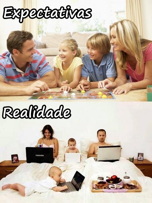 Família - expectativas e realidade