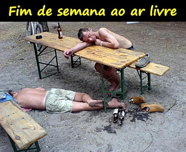 Fim de semana ao ar livre