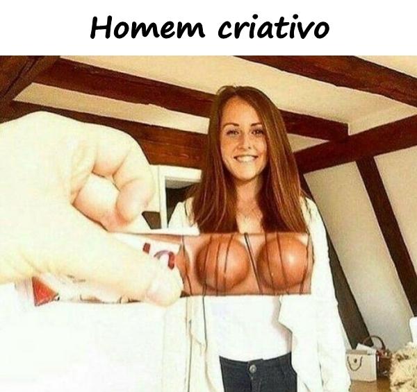 Homem criativo