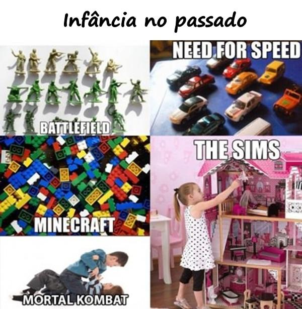 Infância no passado