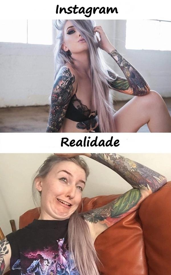 Instagram e realidade